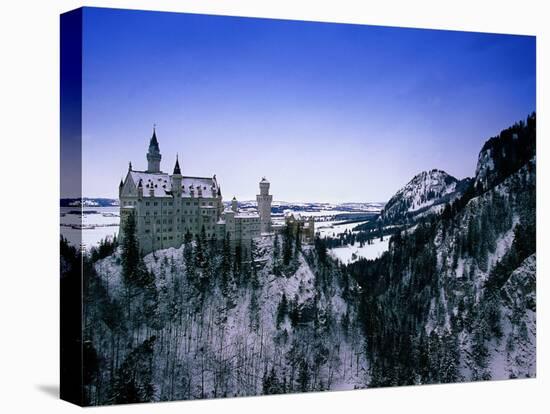 Neuschwanstein Castle, Bavaria, Germany-Walter Bibikow-Premier Image Canvas