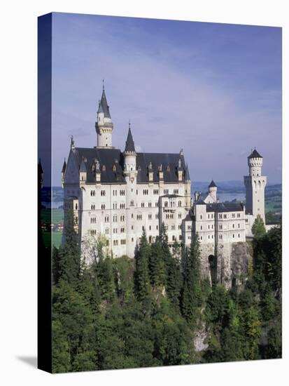 Neuschwanstein Castle, Built by King Ludwig, Fussen, Germany-Adam Jones-Premier Image Canvas