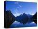 Neuseeland, Sv¼dinsel, Milford Sound, Berglandschaft, Mitre Peak, New Zealand, See-Thonig-Premier Image Canvas