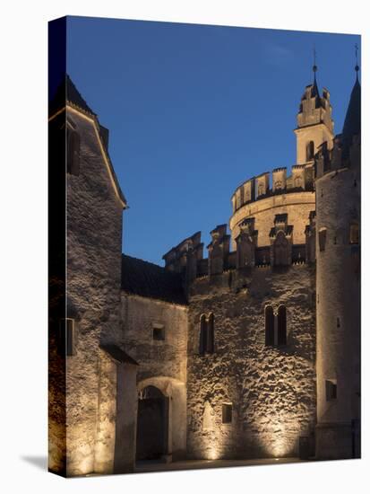 Neustift Monastery Near Brixen in Autumn, Exterior. South Tyrol, Italy-Martin Zwick-Premier Image Canvas