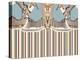 Neutral Blue Striped Ascension-Belen Mena-Premier Image Canvas