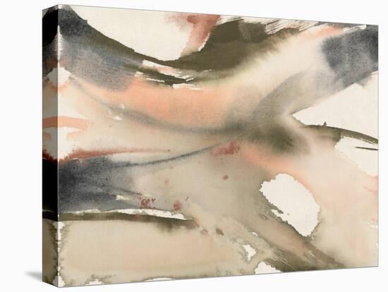 Neutral Fluidity II-Jennifer Goldberger-Stretched Canvas