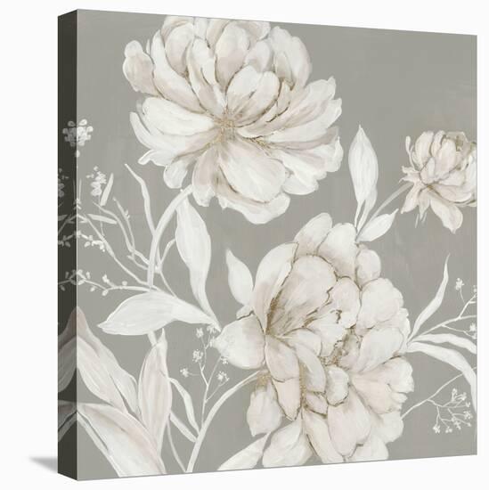 Neutral Peony II-Asia Jensen-Stretched Canvas