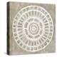 Neutral Textured Medallion Light-Silvia Vassileva-Stretched Canvas