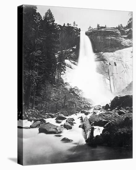 Nevada Fall, Yosemite-Carleton E Watkins-Stretched Canvas