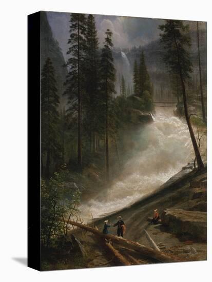 Nevada Falls, Yosemite, 1872 or 1873-Albert Bierstadt-Premier Image Canvas