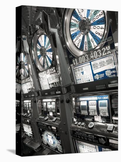 Nevada, Las Vegas, Mccarran International Airport, Slot Machines, USA-Walter Bibikow-Premier Image Canvas