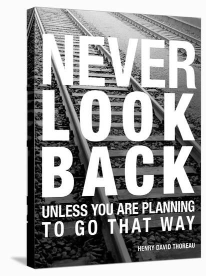 Never Look Back-Walter Bibikow-Stretched Canvas