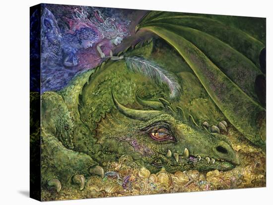 Never Tickle A Sleeping Dragon-Josephine Wall-Premier Image Canvas