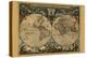 New and Accurate Map of the World-Joan Blaeu-Stretched Canvas