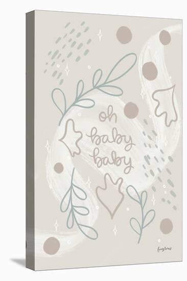New Baby I Neutral-Becky Thorns-Stretched Canvas