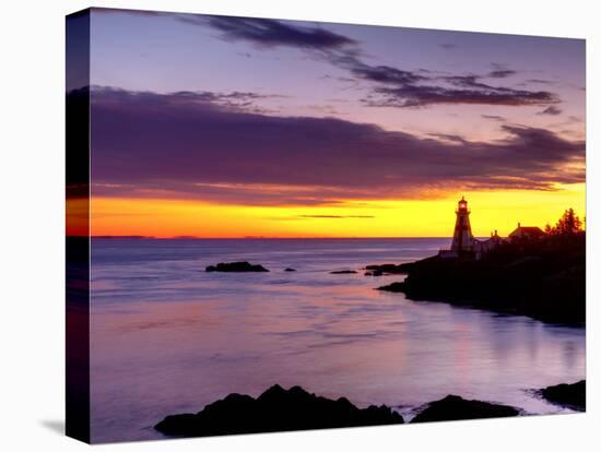 New Brunswick, Campobello Island, East Quoddy Lighthouse, Canada-Alan Copson-Premier Image Canvas