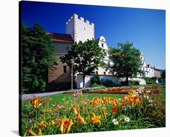 New Castle Amberg Germany-null-Stretched Canvas