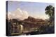 New England Scene-Frederic Edwin Church-Stretched Canvas