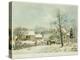 New England Winter Scene, 1861, Currier and Ives, Publishers-Mary Cassatt-Premier Image Canvas