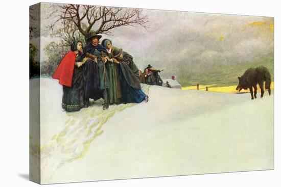 New England Witches-Howard Pyle-Premier Image Canvas