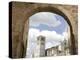 New Gate Assisi and View of the Franciscan Basilica, Assisi, Umbria, Italy-Olivieri Oliviero-Premier Image Canvas