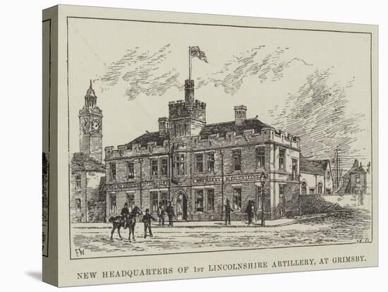 New Headquarters of 1st Lincolnshire Artillery, at Grimsby-Frank Watkins-Premier Image Canvas