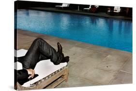 New Jeans, New Pool (Southhampton 2006)-Jessica Craig-Martin-Stretched Canvas