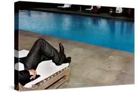 New Jeans, New Pool (Southhampton 2006)-Jessica Craig-Martin-Stretched Canvas