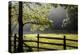 New Jersey, Hunterdon Co, Mountainville, Wooden Fence around a Meadow-Alison Jones-Premier Image Canvas