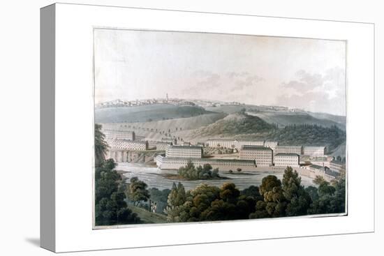 New Lanark Mills, Scotland, C1815-null-Premier Image Canvas