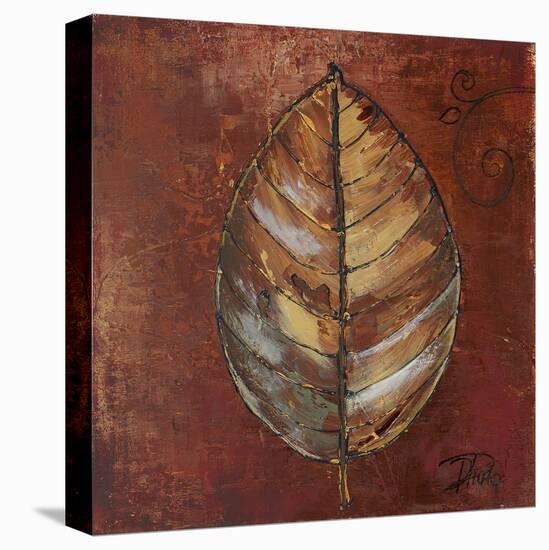 New Leaf IV (Russet)-Patricia Pinto-Stretched Canvas