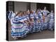 New Mexico, Santa Fe. Hispanic Folkloric Dance Group, Bandstand 2014-Luc Novovitch-Premier Image Canvas