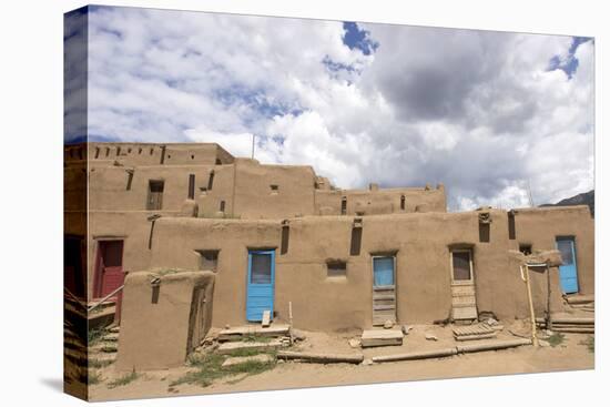 New Mexico. Taos Pueblo, Architecture Style from Pre Hispanic Americas-Luc Novovitch-Premier Image Canvas