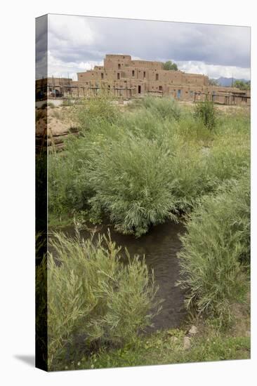 New Mexico. Taos Pueblo, Architecture Style from Pre Hispanic Americas-Luc Novovitch-Premier Image Canvas