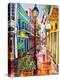 New Orleans Exchange Alley-Diane Millsap-Stretched Canvas