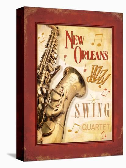New Orleans Jazz II-Pela Design-Stretched Canvas
