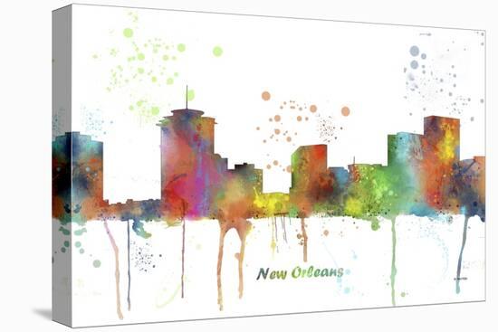 New Orleans Louisiana Skyline MCLR 1-Marlene Watson-Premier Image Canvas