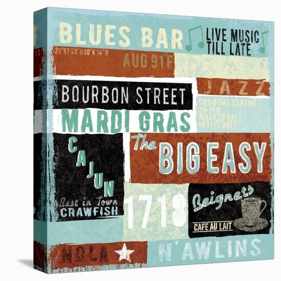 New Orleans-Tom Frazier-Stretched Canvas
