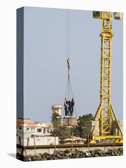 New Pier Under Construction, Santa Maria, Sal (Salt), Cape Verde Islands, Africa-R H Productions-Premier Image Canvas