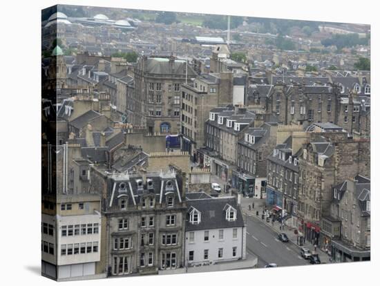 New Town from Edinburgh Castle, Scotland-Cindy Miller Hopkins-Premier Image Canvas