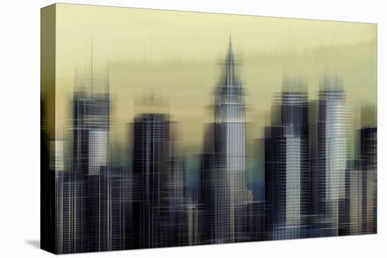 New York Abstract-Paul Duncan-Stretched Canvas