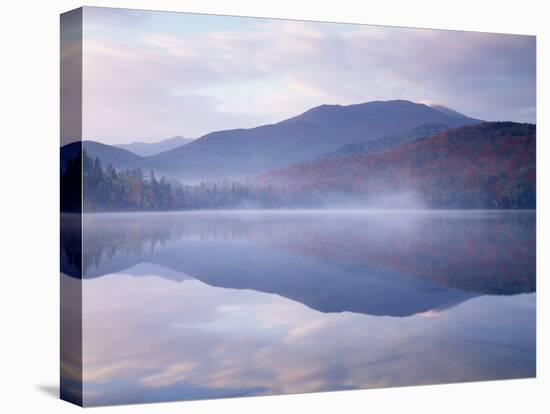 New York, Adirondack Mts, Algonquin Peak and Fall by Heart Lake-Christopher Talbot Frank-Premier Image Canvas