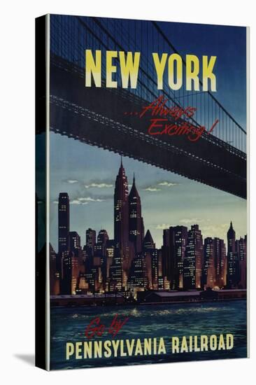 New York . . . Always Exciting! Go-null-Premier Image Canvas