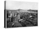 New York and the Brooklyn Bridge, Late 19th Century-John L Stoddard-Premier Image Canvas