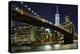 New York at Night I-James McLoughlin-Premier Image Canvas