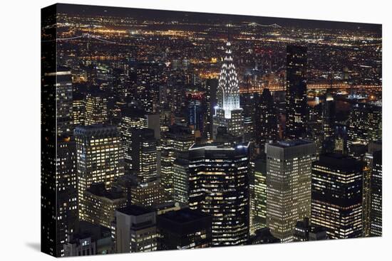 New York at Night III-James McLoughlin-Premier Image Canvas