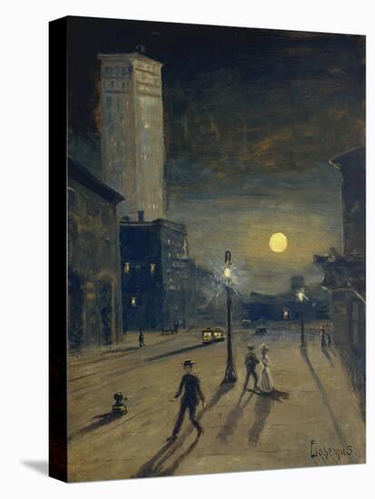 New York at Night-Louis Michel Eilshemius-Premier Image Canvas