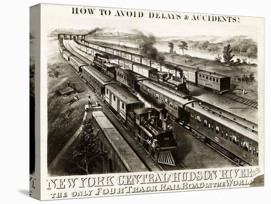 New York Central and Hudson River Railroad-null-Premier Image Canvas