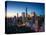 New York City - Amazing Sunrise over Central Park and Upper East Side Manhattan - Birds Eye / Aeria-dellm60-Premier Image Canvas