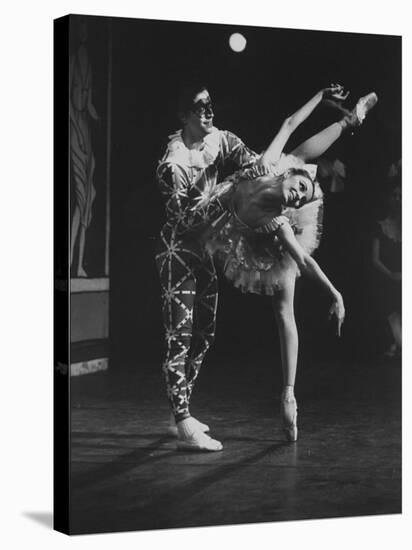 New York City Ballet Company Stars Edward Villella and Patricia Mcbride Performing "Harlequinade"-Bill Eppridge-Premier Image Canvas