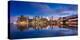 New York City - Beautiful Sunrise over Manhattan with Manhattan and Brooklyn Bridge Usa-Beatrice Preve-Premier Image Canvas