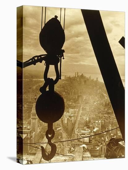 New York City from the Empire State Building, 1931-Lewis Wickes Hine-Premier Image Canvas
