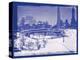 New York City In Winter V In Colour-null-Stretched Canvas