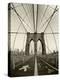 New York City, Manhattan, Brooklyn Bridge at Dawn, USA-Gavin Hellier-Premier Image Canvas